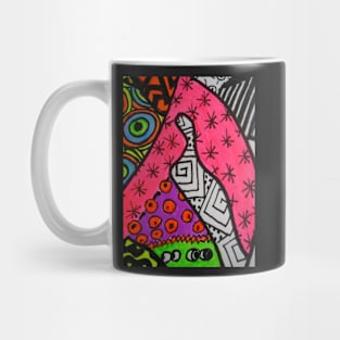 Abstract Fluoro 12 Mug